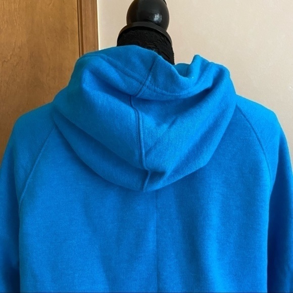 Champion Cerulean Turquoise Blue Cotton Hoodie Sweatshirt Size Large NWOT - Picture 8 of 13